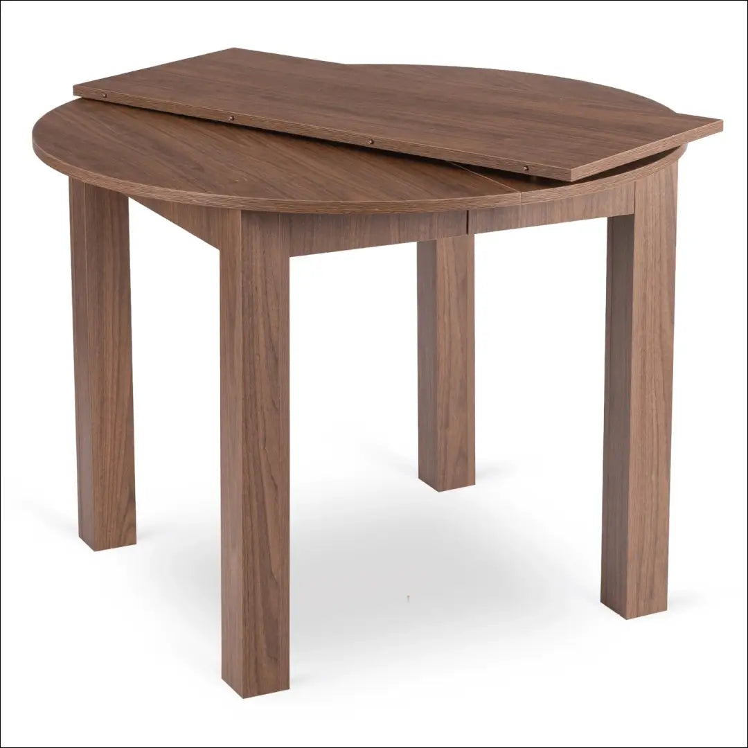 Išskleidžiamas stalas 102–142 cm gražus riešutmedis TE2602 - €192 Save 15% __label:Pristatymas 5-14 d.d., Newelite