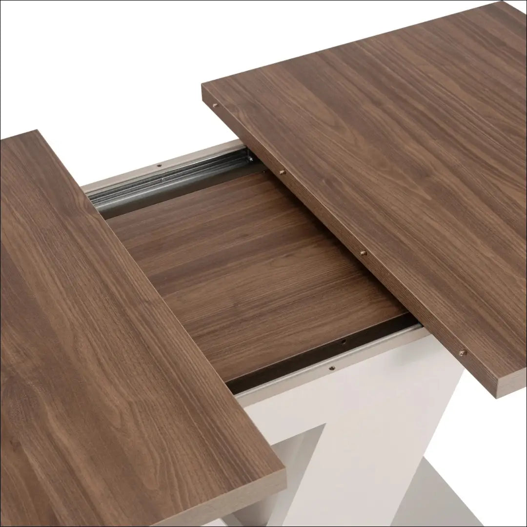 Išskleidžiamas stalas 120–160 cm riešuto spalvos/kašmyro spalvos TE2544 - €284 Save 15% __label:Pristatymas 5-14 d.d.,