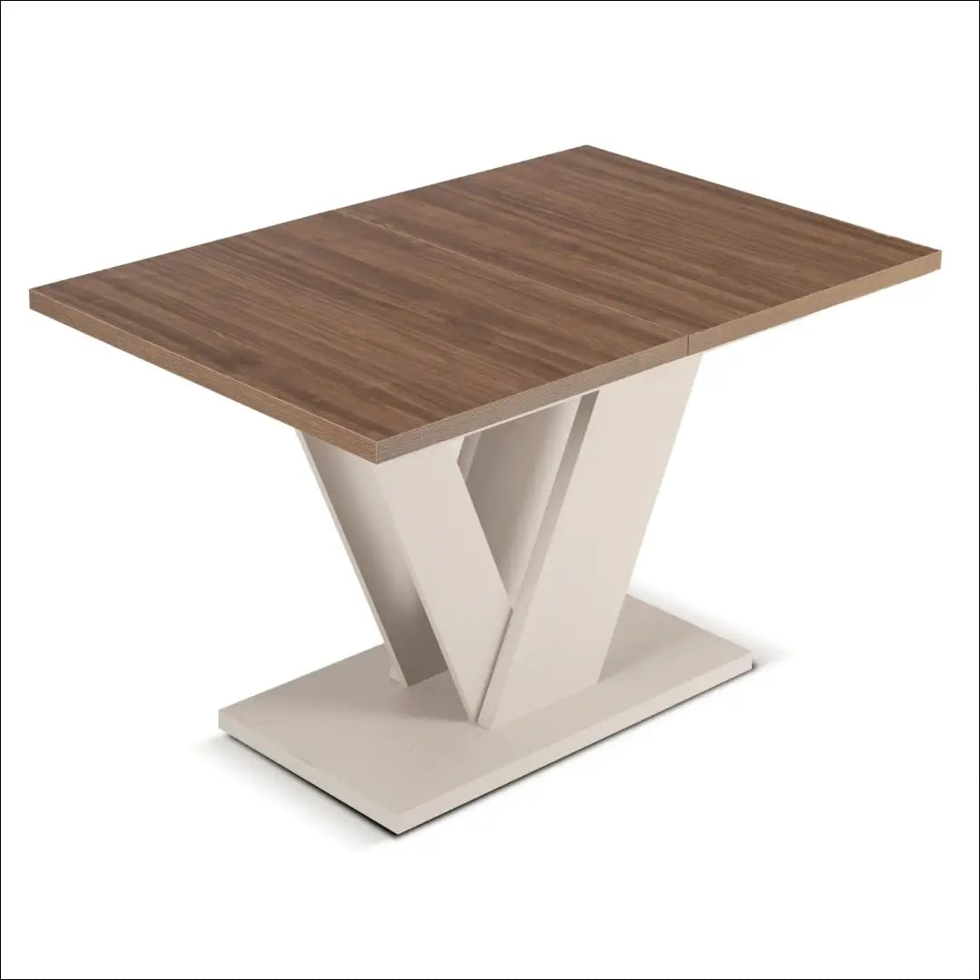 Išskleidžiamas stalas 120–160 cm riešuto spalvos/kašmyro spalvos TE2544 - €284 Save 15% __label:Pristatymas 5-14 d.d.,