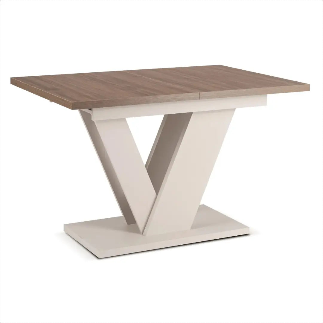 Išskleidžiamas stalas 120–160 cm riešuto spalvos/kašmyro spalvos TE2544 - €284 Save 15% __label:Pristatymas 5-14 d.d.,
