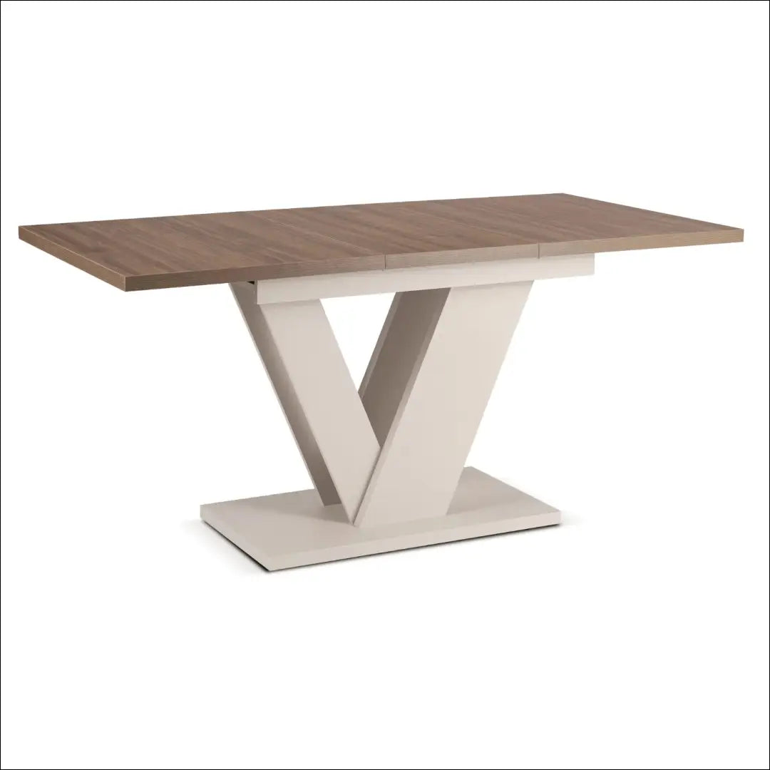 Išskleidžiamas stalas 120–160 cm riešuto spalvos/kašmyro spalvos TE2544 - €284 Save 15% __label:Pristatymas 5-14 d.d.,