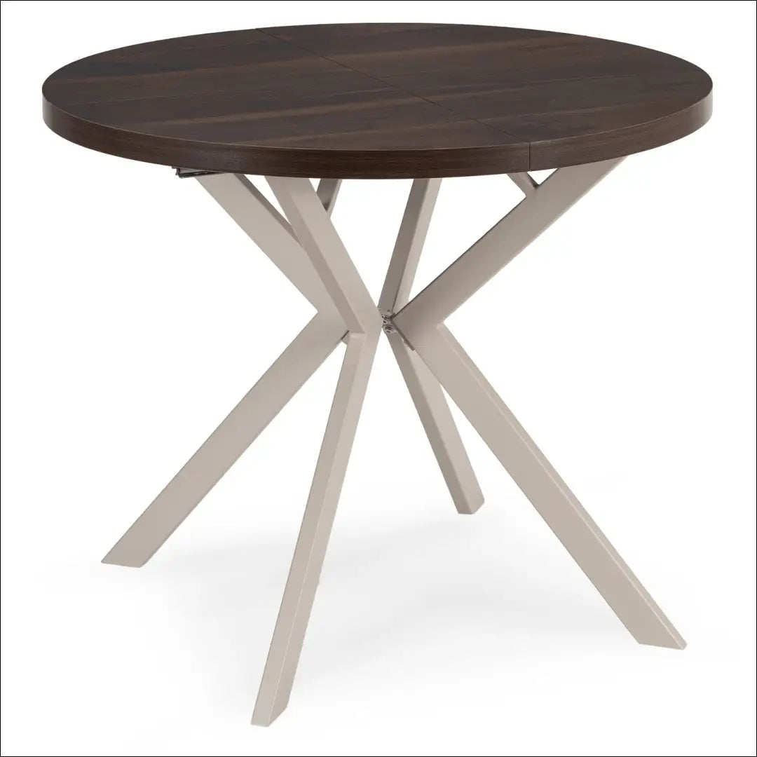 Išskleidžiamas stalas 90–190 cm riešuto spalvos/kašmyro spalvos TE2560 - €313.90 Save 15% __label:Pristatymas 5-14