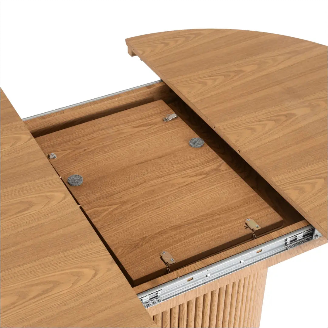 Ištraukiamas stalas 120–160 cm ąžuolo spalvos TE2595 - €473 Save 15% __label:Pristatymas 5-14 d.d., Newelite Naujausi
