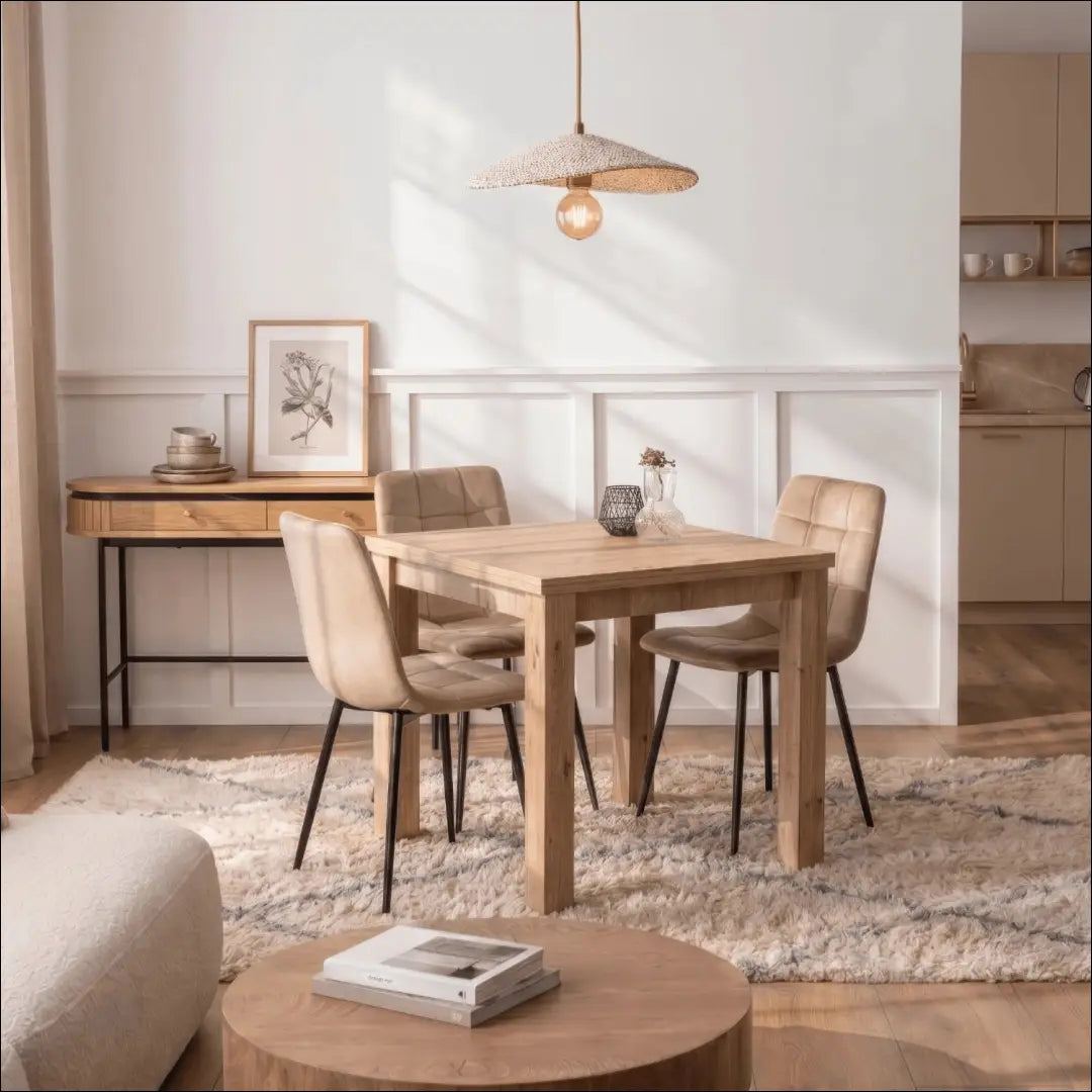 Ištraukiamas stalas 80–160 cm „Artisan Oak“ TE2405 - €177.01 Save 15% __label:Pristatymas 5-14 d.d., Newelite Naujausi