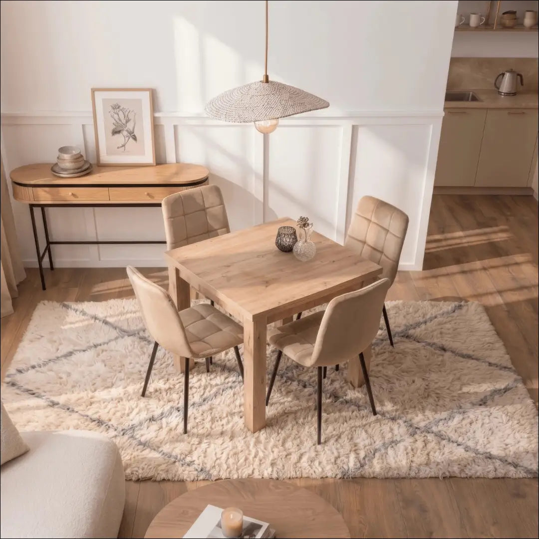 Ištraukiamas stalas 80–160 cm „Artisan Oak“ TE2405 - €177.01 Save 15% __label:Pristatymas 5-14 d.d., Newelite Naujausi