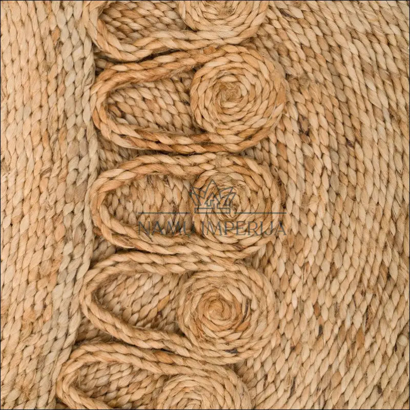 Kilimas NI5852 - €75 100-200, 50-100, __label:Pristatymas 5-14 d.d., color-Nature, kilimai Kilimai Jute Rug Round