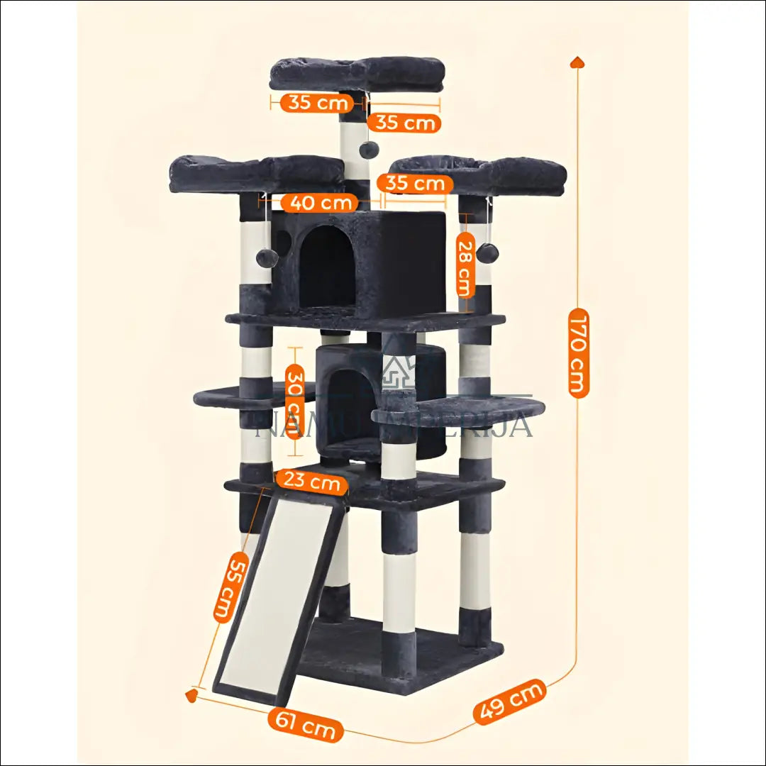 Kačių stovas draskyklė SM005 - €211 Save 30% __label:Pristatymas 5-14 d.d., gyvunai, kates, notouch30, over-200