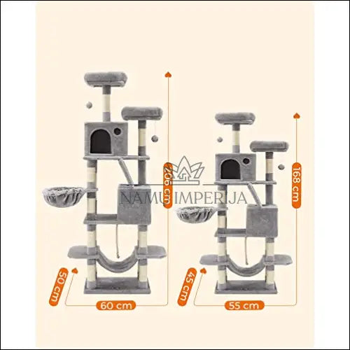 Kačių stovas draskyklė SM011 - €173 Save 30% 100-200, __label:Pristatymas 5-14 d.d., gyvunai, kates, notouch30