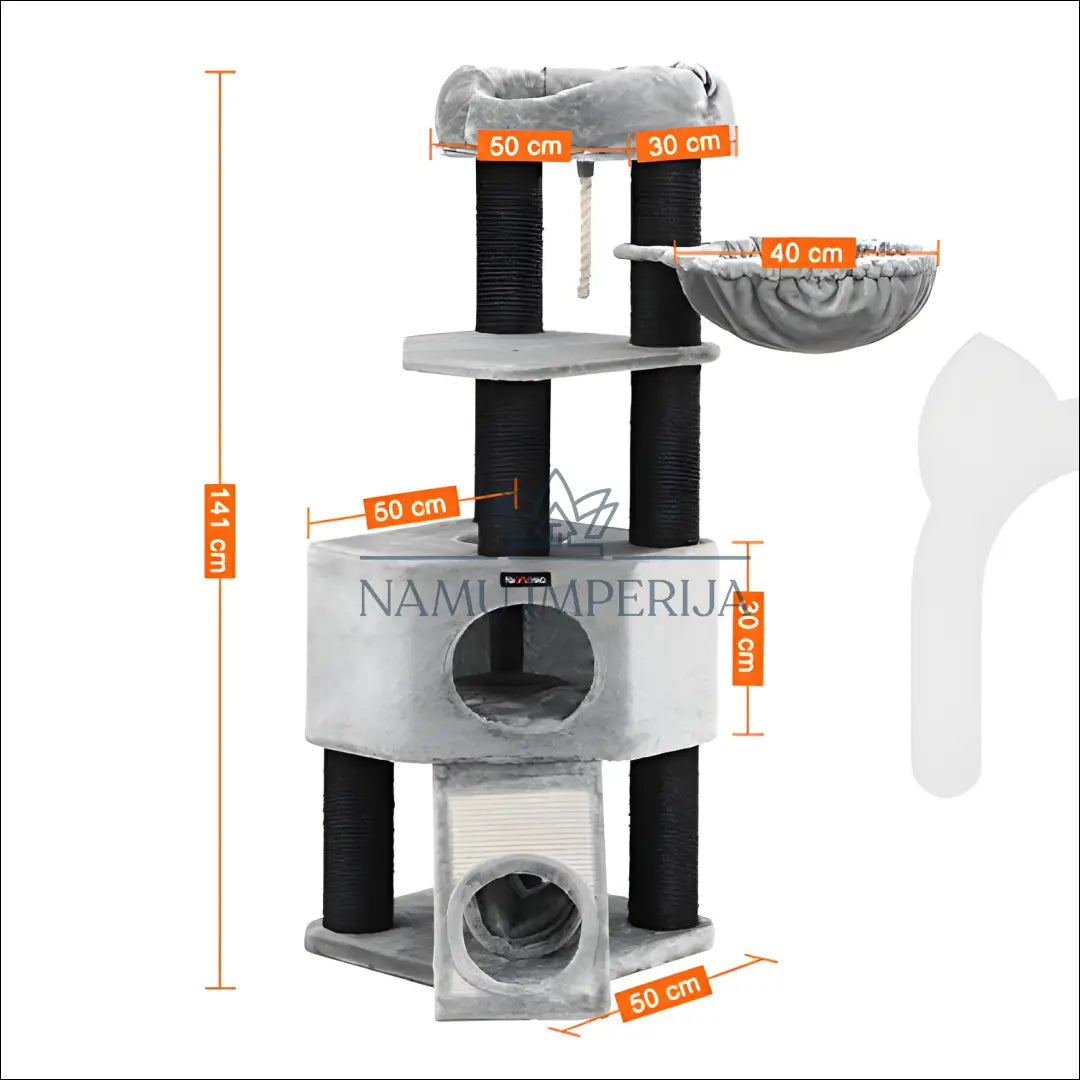 Kačių stovas draskyklė SM032 - €229 Save 30% __label:Pristatymas 5-14 d.d., gyvunai, kates, notouch30, over-200