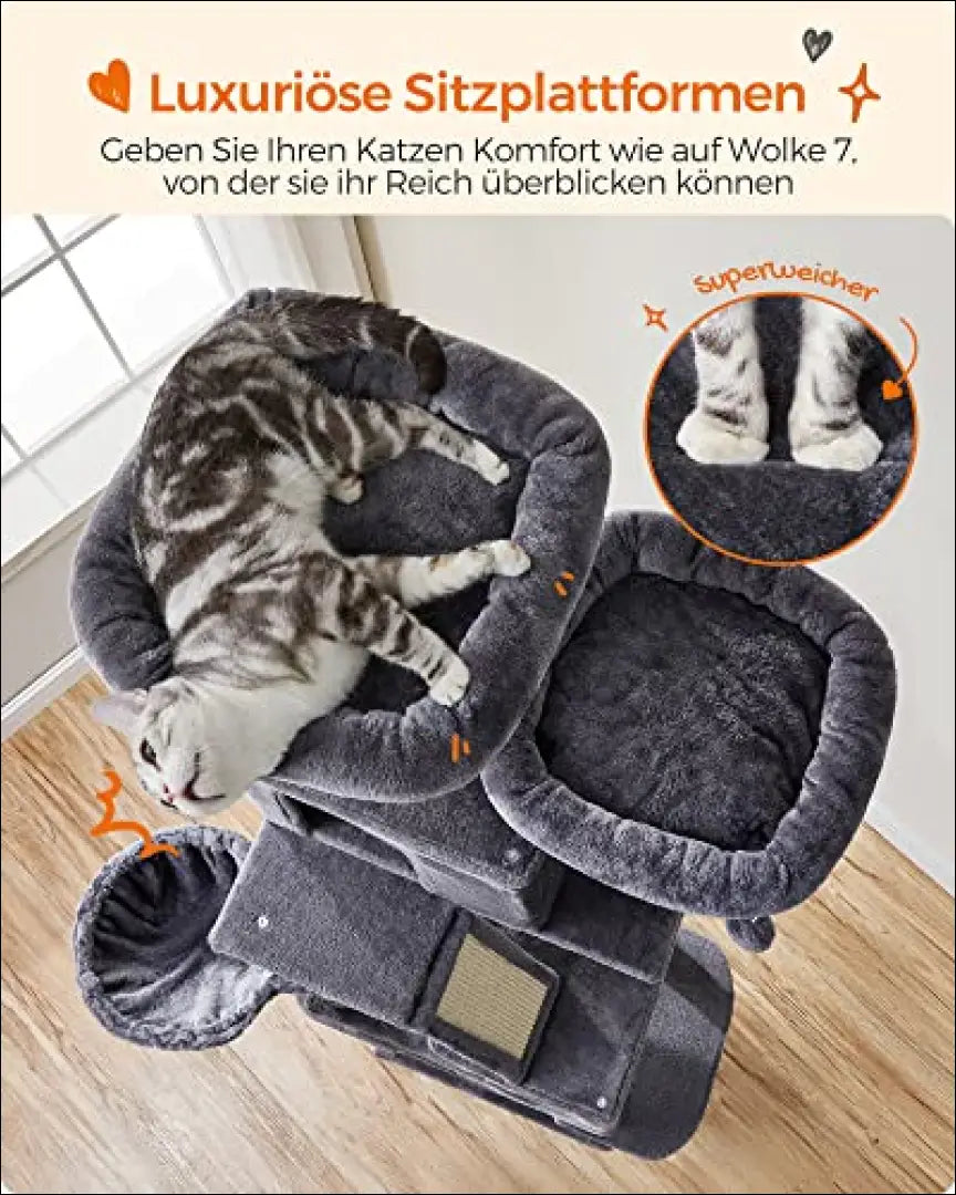 Kačių stovas draskyklė SM050 - €162 Save 40% 100-200, __label:Pristatymas 5-14 d.d., gyvunai, kates, notouch30
