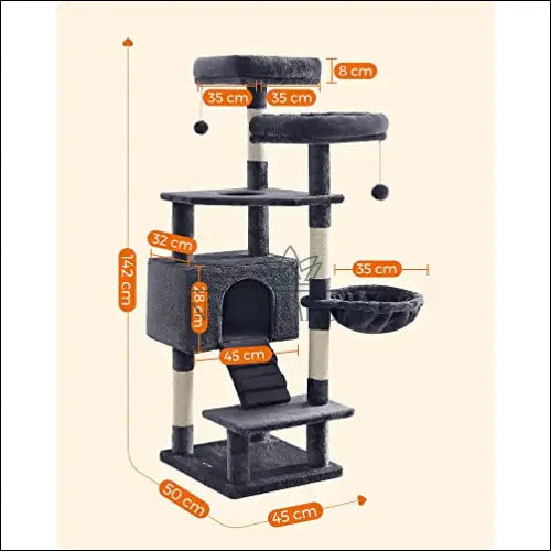 Kačių stovas draskyklė SM056 - €140 Save 30% 100-200, __label:Pristatymas 5-14 d.d., gyvunai, kates, notouch30