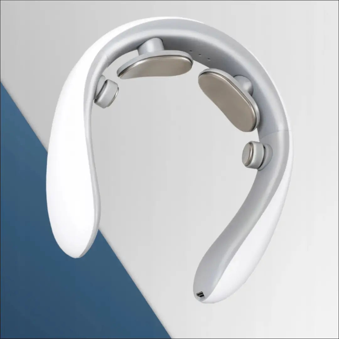 Kaklo masažuoklis baltos spalvos / pilkos TE1108 - €24 Save 15% __label:Pristatymas 5-14 d.d., elite,