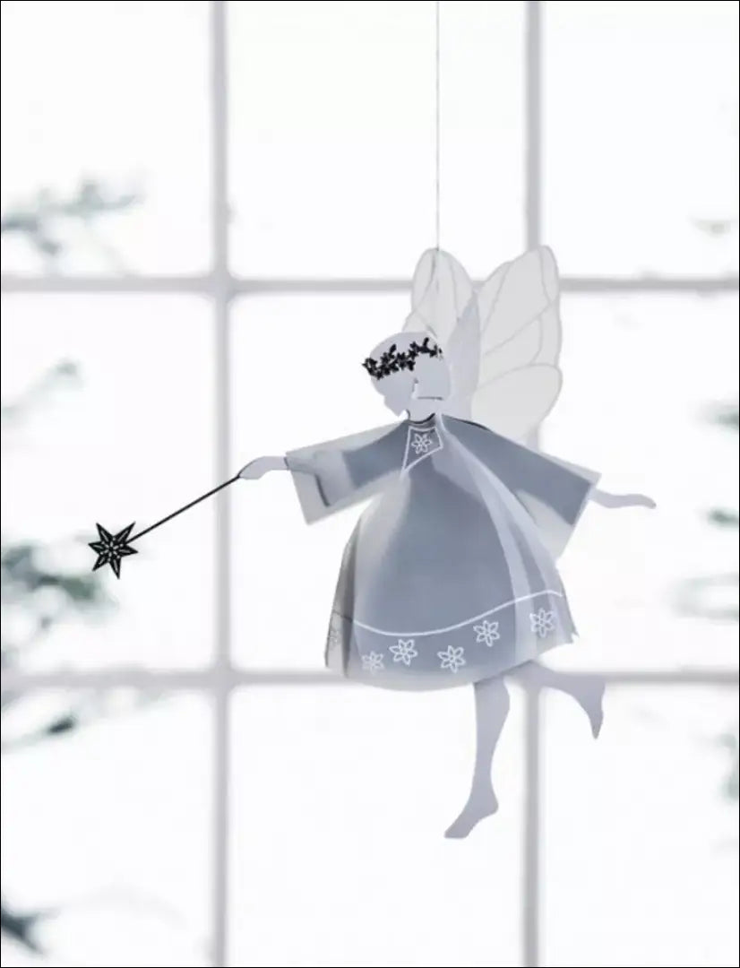 Kalėdinė dekoracija DI10546 - €24 Save 50% __label:Pristatymas 1-2 d.d., color-balta, color-sidabrine, kaledos,