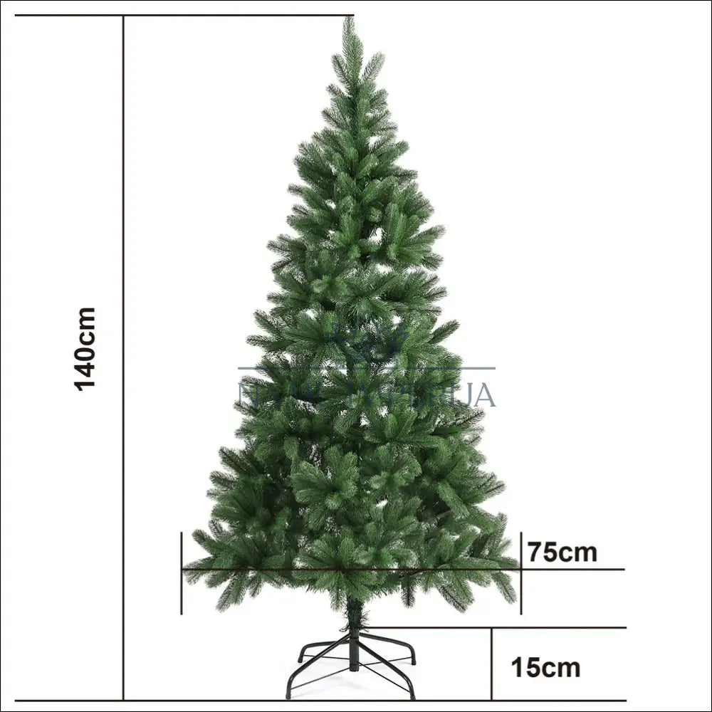 Kalėdinė eglutė (140cm) DI8065 - €40 Save 50% 25-50, __label:Pristatymas 1-2 d.d., color-zalia, kaledos,