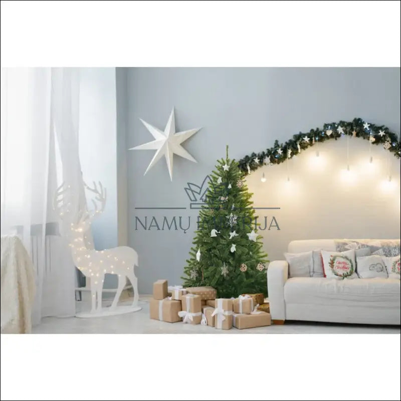 Kalėdinė eglutė (160cm) DI8031 - €75 Save 50% 50-100, __label:Pristatymas 1-2 d.d., color-zalia, kaledos,