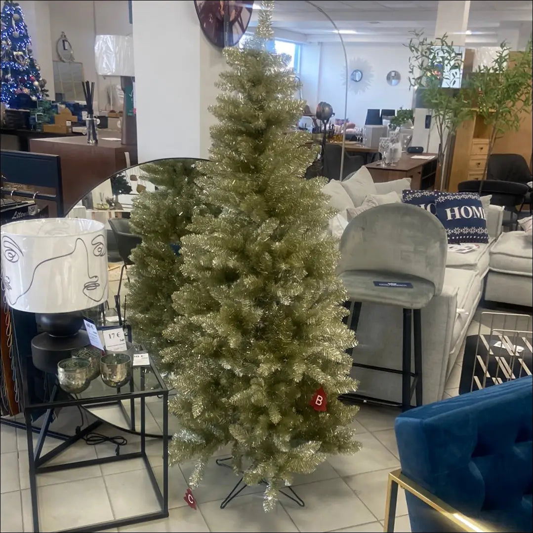 Kalėdinė eglutė (185cm) DI5092 - €225 Save 50% __label:Pristatymas 1-2 d.d., color-sidabrine, color-zalia, kaledos,