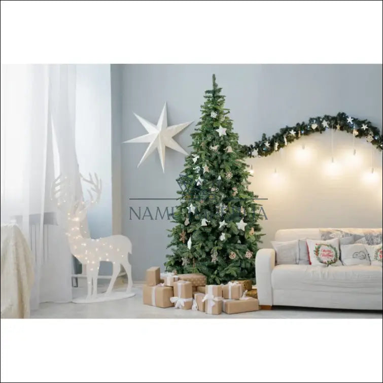 Kalėdinė eglutė (210cm) DI5562 - €172 Save 60% 100-200, color-zalia, kaledos, material-plastikas Kalėdos Fast shipping