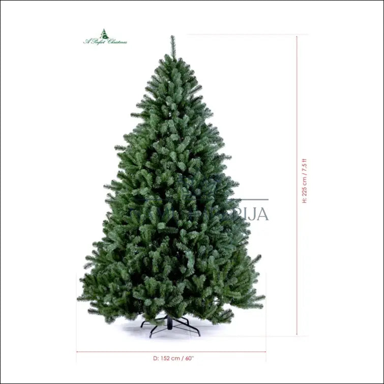 Kalėdinė eglutė (225cm) DI5385 - €130 Save 50% 100-200, __label:Pristatymas 1-2 d.d., color-zalia, kaledos,