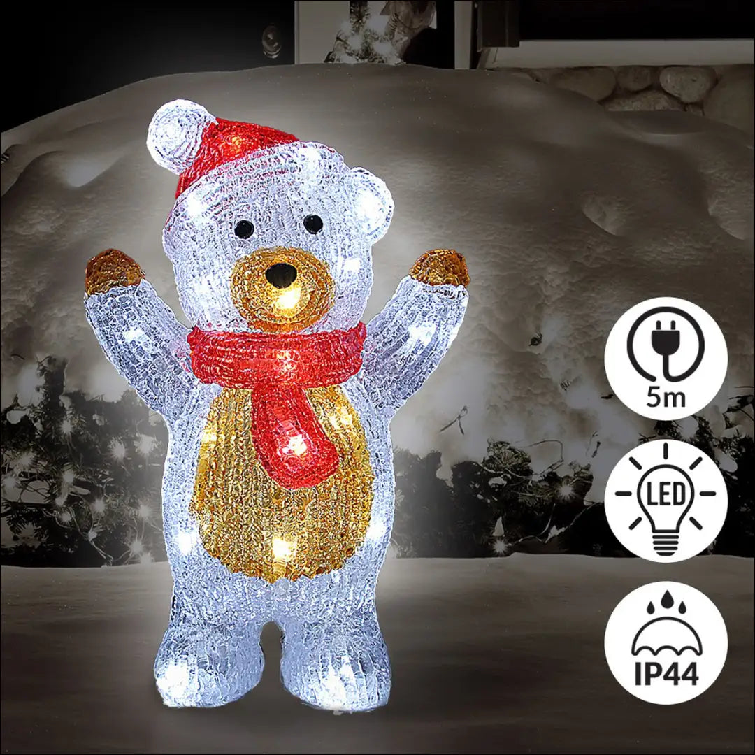 Kalėdinė LED dekoracija DI10580 - €14 Save 50% __label:Pristatymas 1-2 d.d., color-balta, color-marga, color-margas,