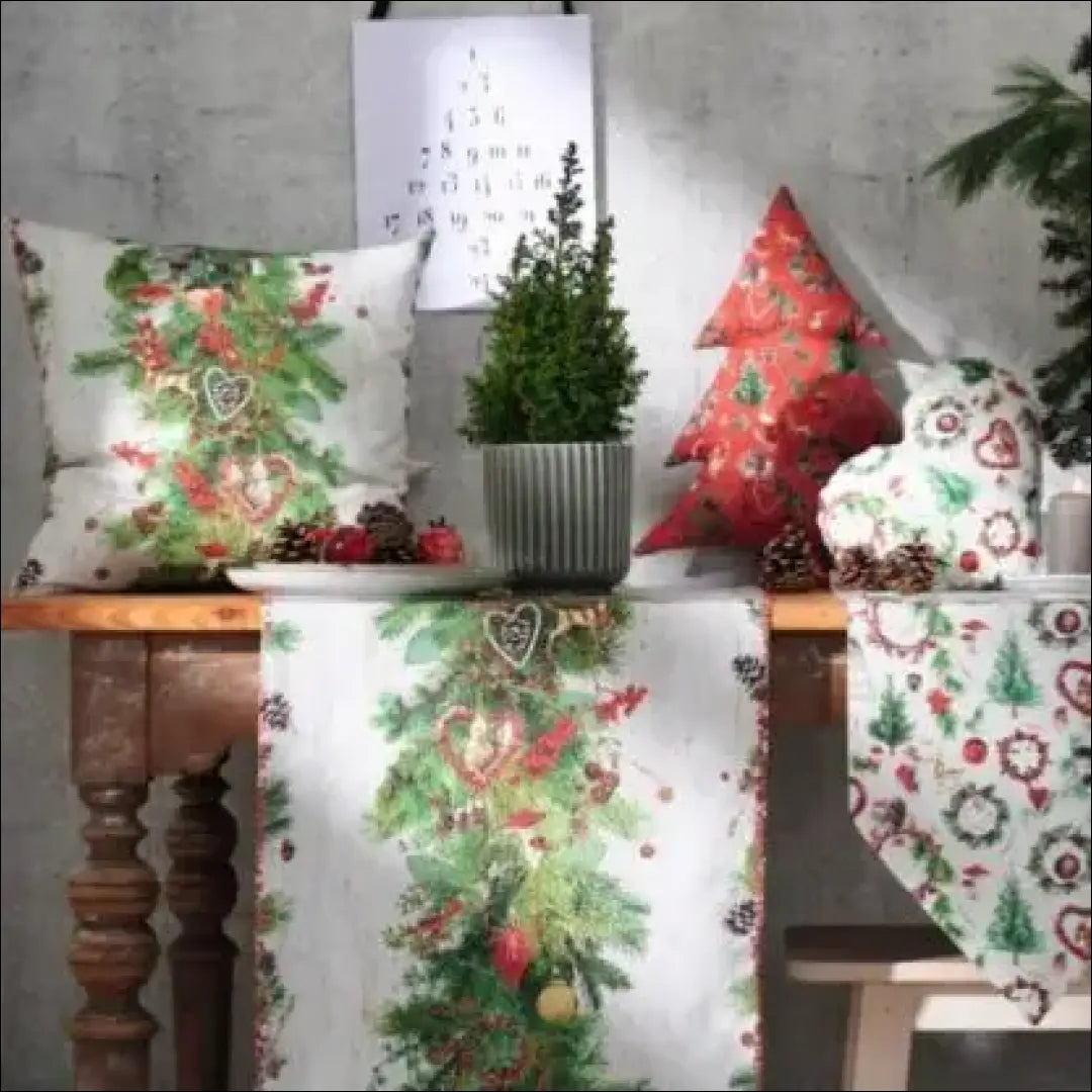 Kalėdinis stalo takelis DA0283 - €17 Save 50% __label:Pristatymas 1-2 d.d., staltieses, tekstile, under-25 Iki €25