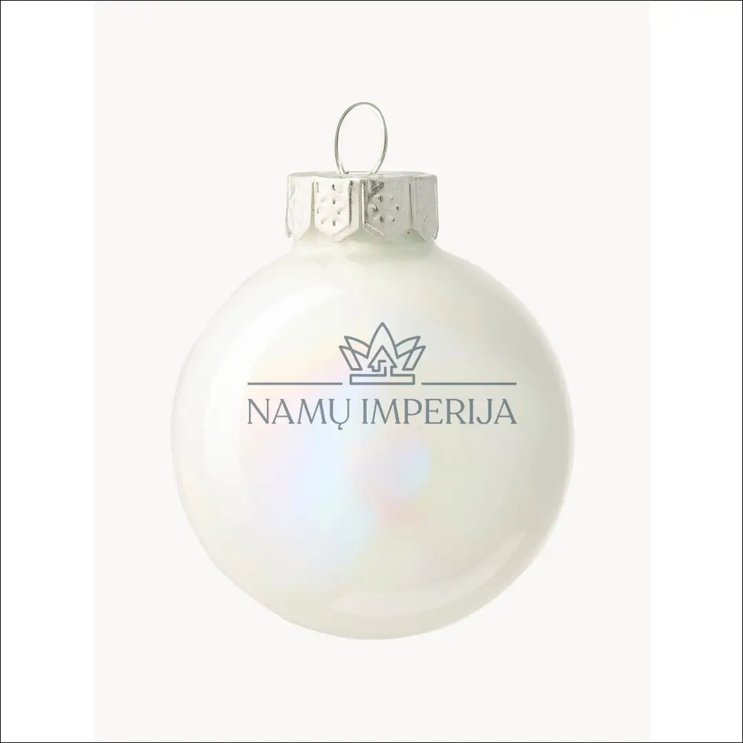 Kalėdinių burbuliukų komplektas (16vnt) DI4760 - €4 Save 60% color-balta, color-marga, color-margas, kaledos,