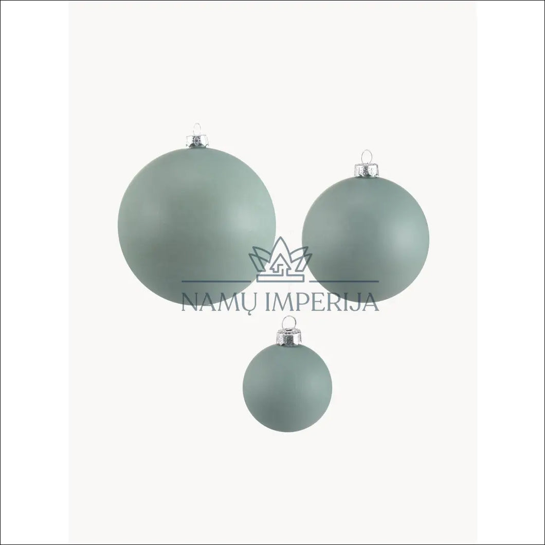 Kalėdinių burbulų komplektas (12vnt) DI4791 - €14 Save 60% color-zalia, kaledos, material-plastikas, under-25 Iki