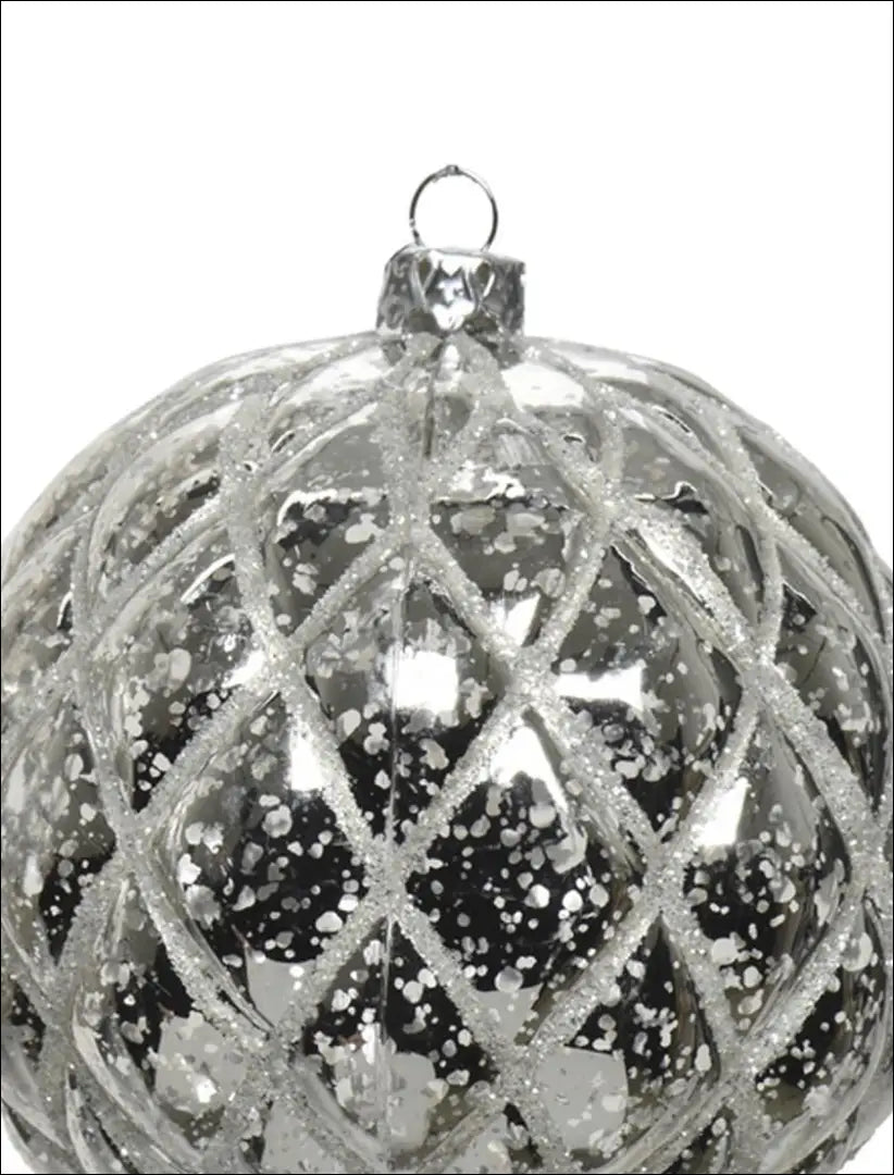 Kalėdinių burbulų komplektas (2vnt) DI4846 - €3 Save 60% __label:Pristatymas 1-2 d.d., color-sidabrine, kaledos,