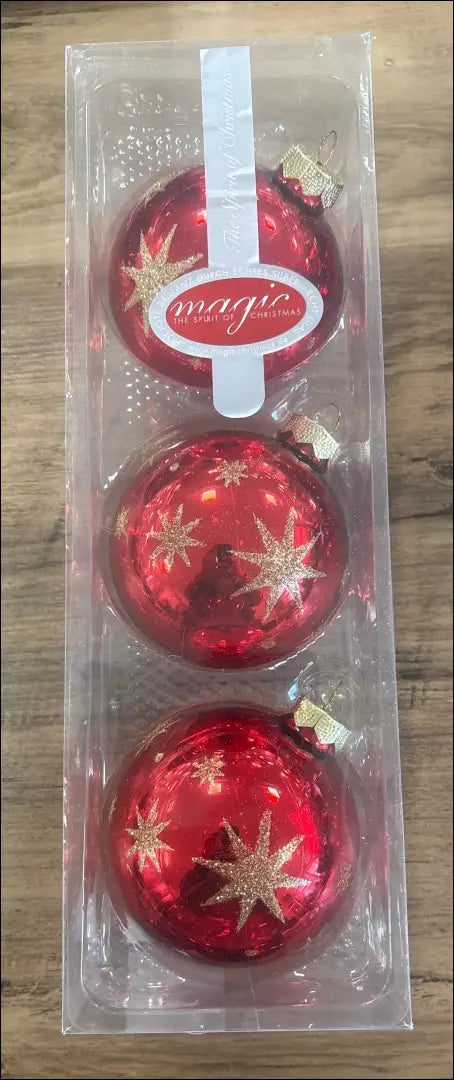 Kalėdinių burbulų komplektas 3 vnt DA340 - €10 Save 50% __label:Pristatymas 1-2 d.d., kaledos, under-25 Iki €25 Holiday