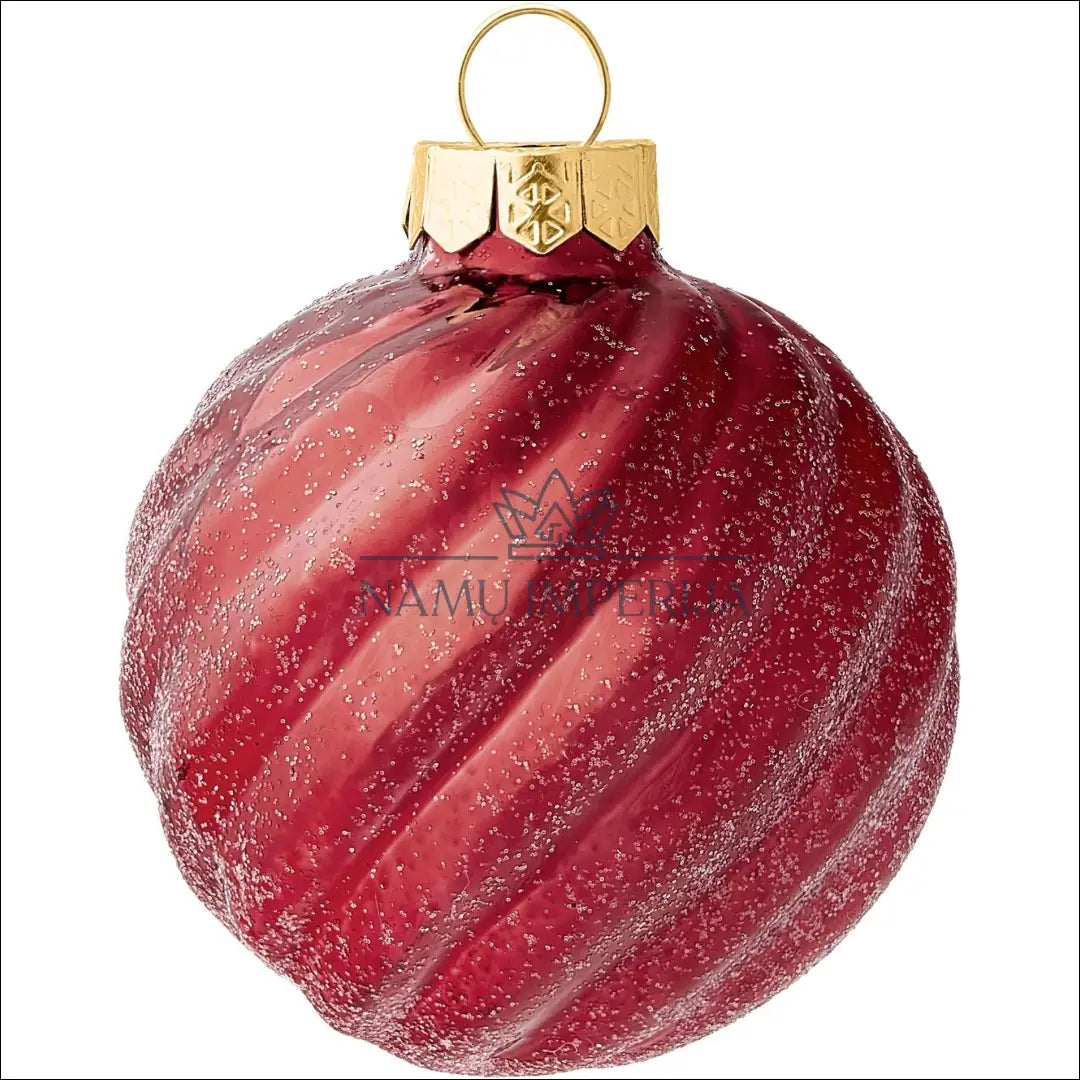 Kalėdinių burbulų komplektas (3vnt) DI4755 - €3 Save 60% color-raudona, kaledos, material-stiklas, under-25 Iki