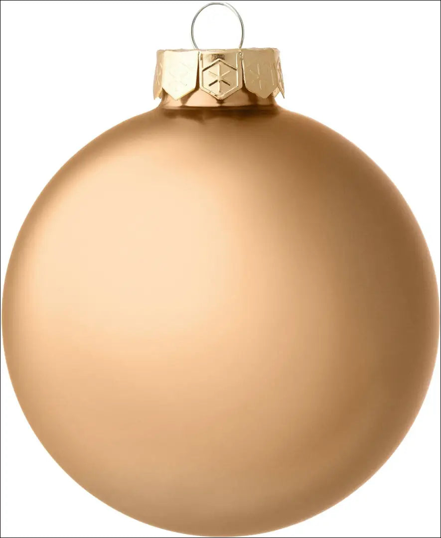 Kalėdinių burbulų komplektas (6vnt) DI4744 - €5 Save 50% __label:Pristatymas 1-2 d.d., color-smelio, kaledos,