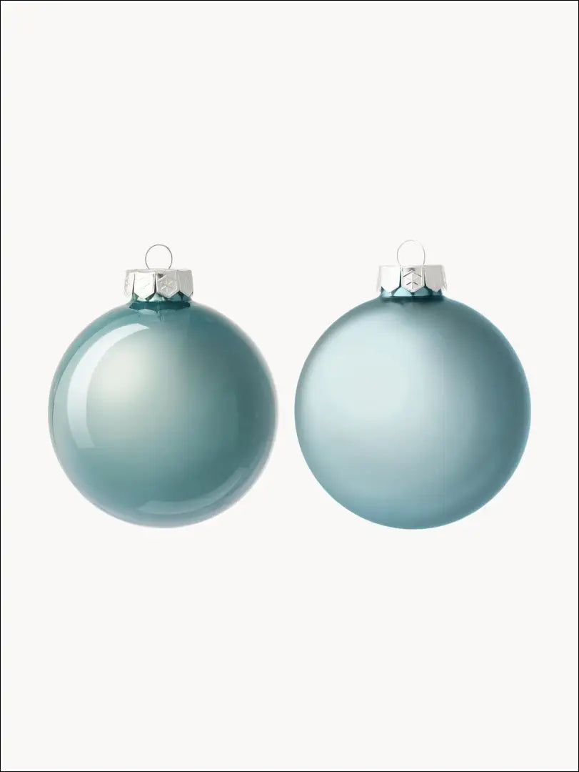 Kalėdinių burbulų komplektas (6vnt) DI4914 - €5 Save 50% __label:Pristatymas 1-2 d.d., color-melyna, kaledos,