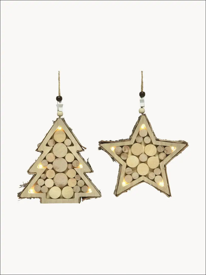 Kalėdinių LED žaisliukų komplektas (2vnt) DI4859 - €15 Save 50% __label:Pristatymas 1-2 d.d., color-ruda, color-smelio,