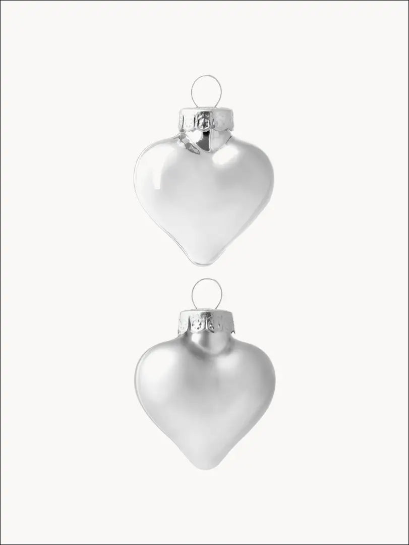 Kalėdinių žaisliukų komplektas (12vnt) DI4847 - €5 Save 50% __label:Pristatymas 1-2 d.d., color-sidabrine, kaledos,