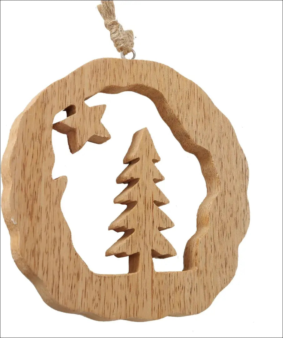 Kalėdinių žaisliukų komplektas (3vnt) DI4860 - €12 Save 50% __label:Pristatymas 1-2 d.d., color-balta, color-ruda,