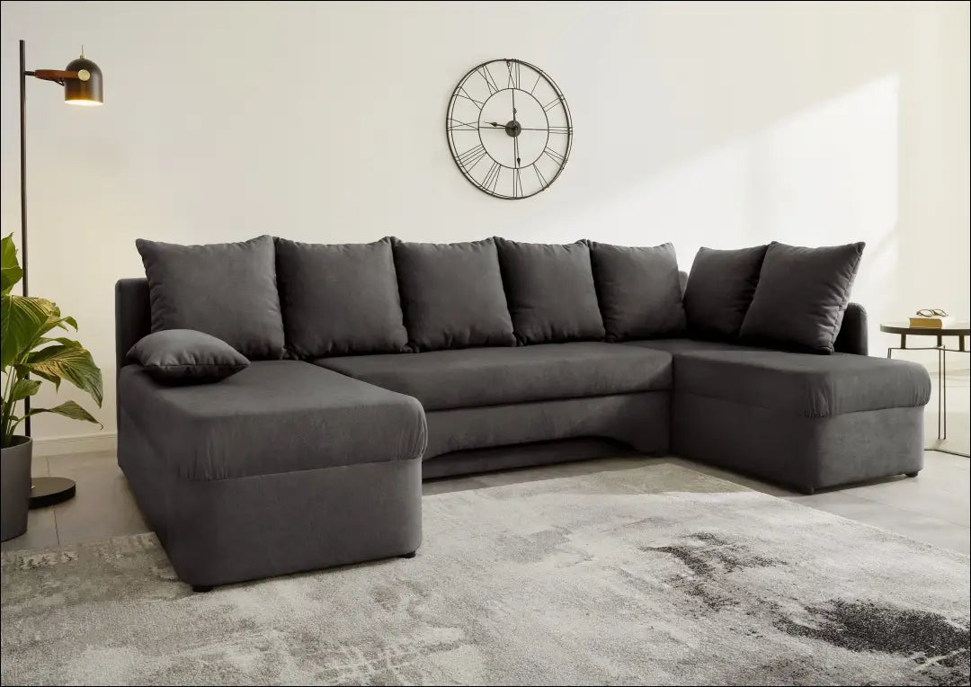 Kampas su miegama funkcija MI883 - €495 Save 50% __label:Pristatymas 1-2 d.d., color-pilka, kampai,