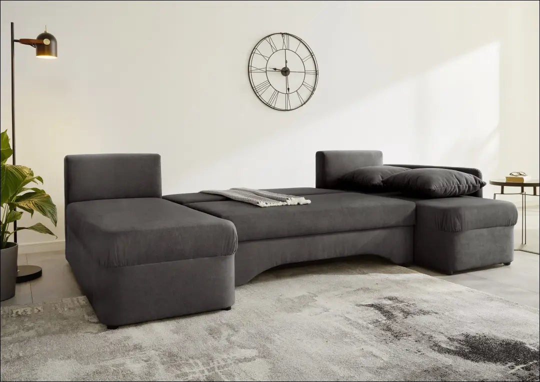 Kampas su miegama funkcija MI883 - €495 Save 50% __label:Pristatymas 1-2 d.d., color-pilka, kampai,