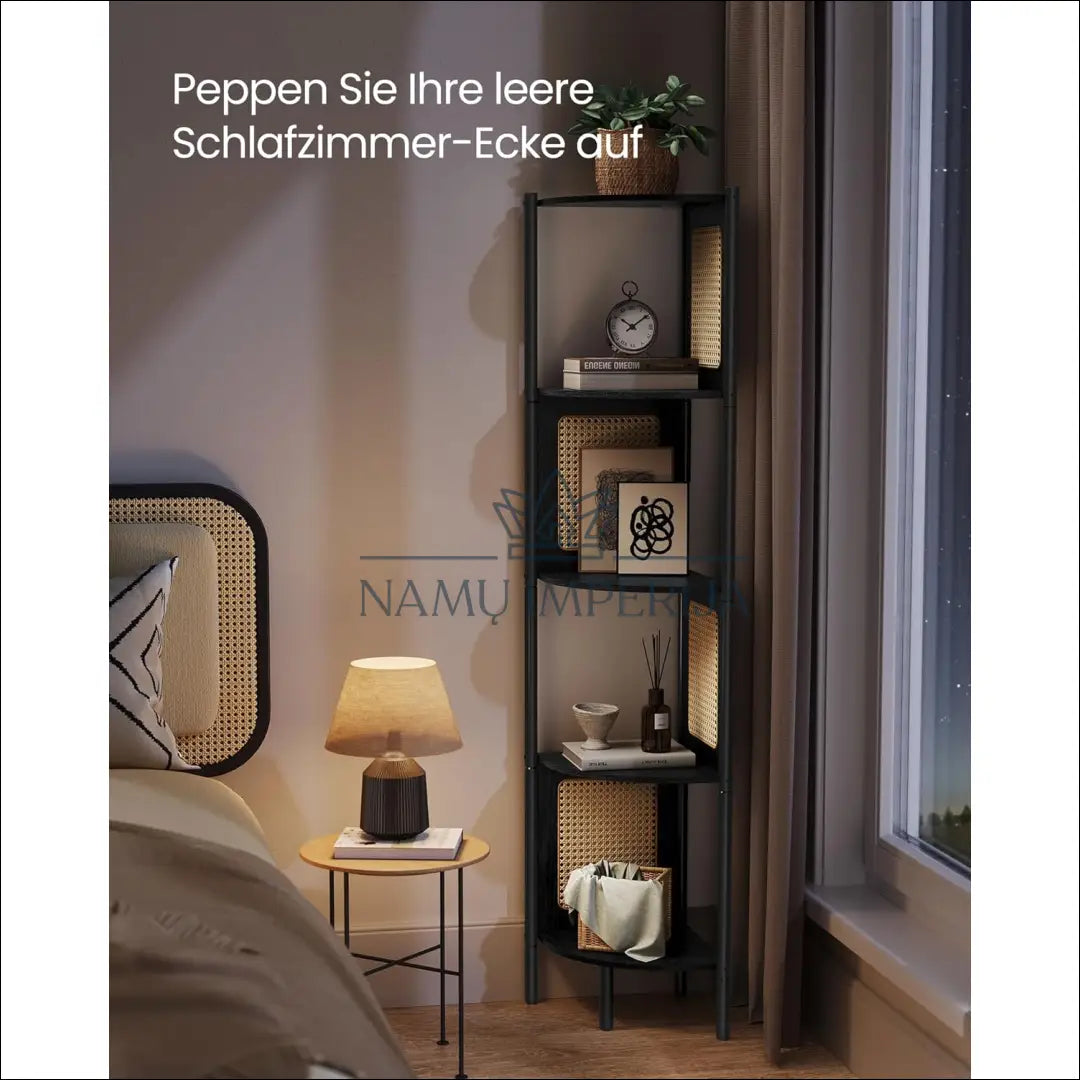 Kampinė lentyna SM406 - €111 Save 30% 100-200, __label:Pristatymas 5-14 d.d., notouch30, pastatoma-lentyna, song