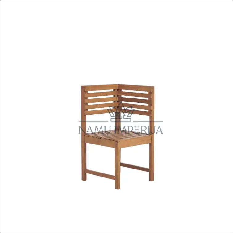 Kampinė medinė kėdė LI556 - €55 Save 50% 50-100, __label:Pristatymas 1-2 d.d., color-ruda, kedes-valgomojo, lauko