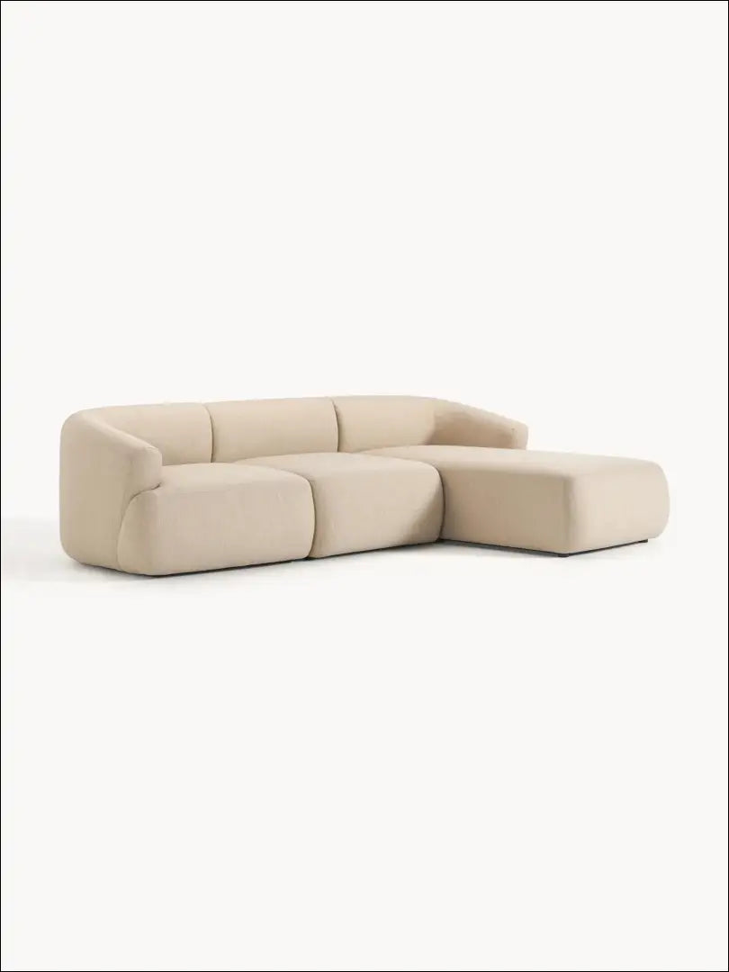 Kampinė modulinė sofa MI775 - €1,300 Save 50% __label:Pristatymas 1-2 d.d., color-smelio, kampai, material-gobelenas,