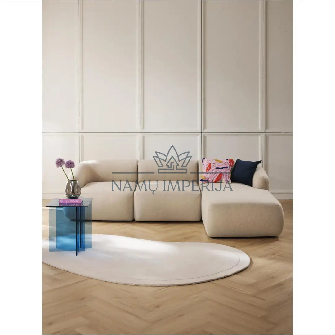 Kampinė modulinė sofa MI775 €1,300 Save 50% __label:Pristatymas 1 2 d.d., color smelio, kampai, material gobelenas,