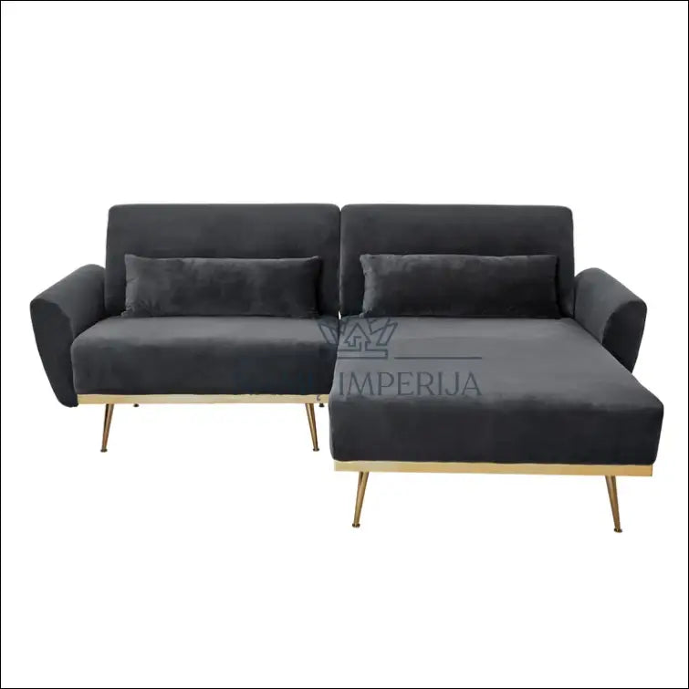 Kampinė sofa MI364 - €430 Save 50% __label:Pristatymas 1-2 d.d., color-auksine, color-pilka, kampai,