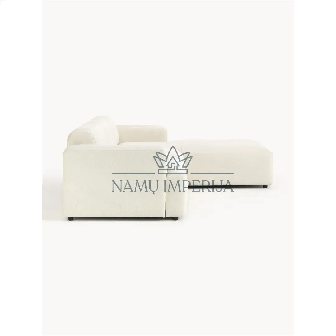 Kampinė sofa MI762 - €1,300 Save 50% __label:Pristatymas 1-2 d.d., color-kremas, kampai, material-gobelenas, minksti