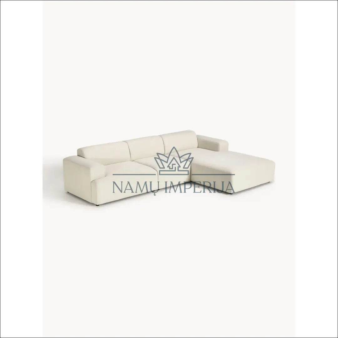 Kampinė sofa MI762 - €1,300 Save 50% __label:Pristatymas 1-2 d.d., color-kremas, kampai, material-gobelenas, minksti