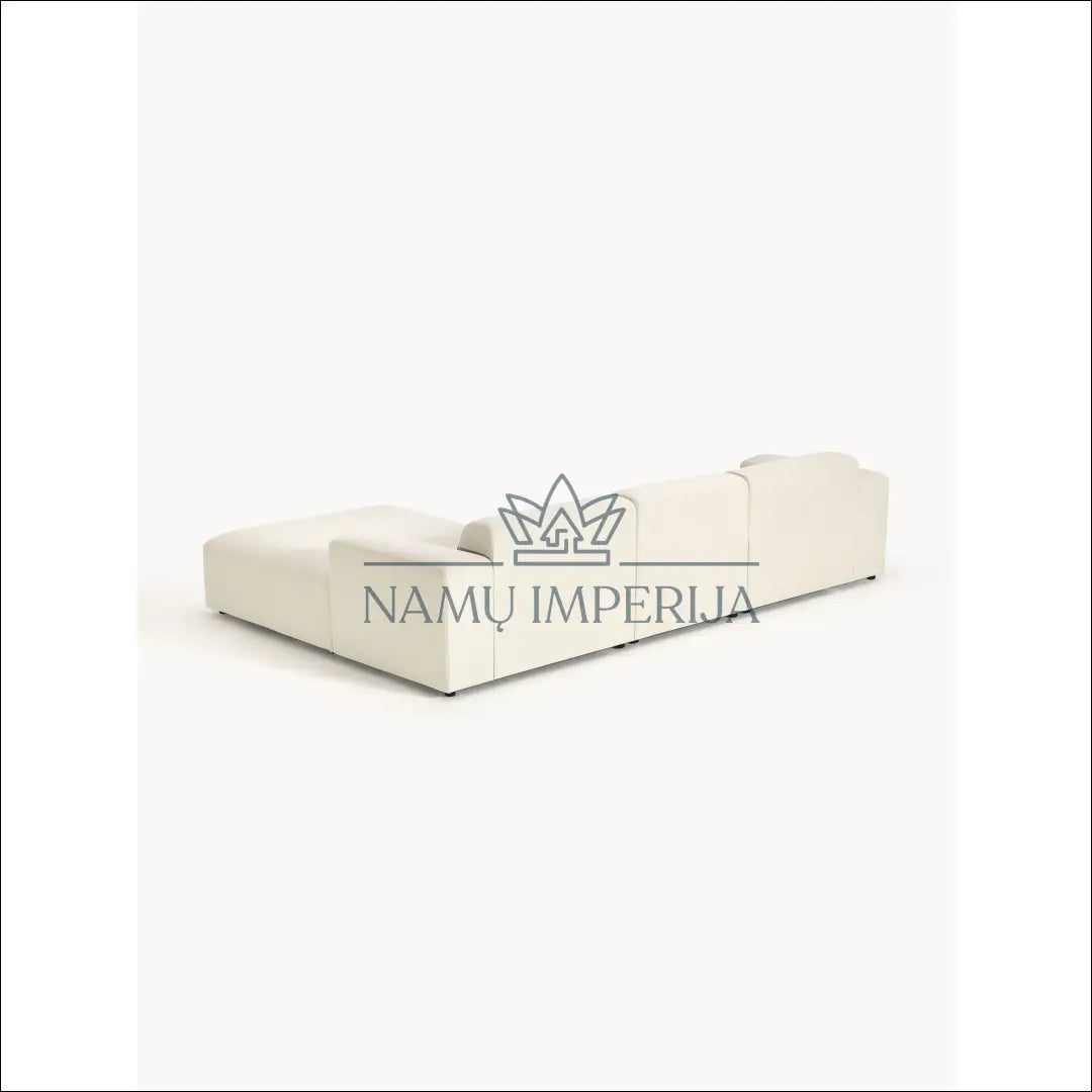 Kampinė sofa MI762 - €1,300 Save 50% __label:Pristatymas 1-2 d.d., color-kremas, kampai, material-gobelenas, minksti