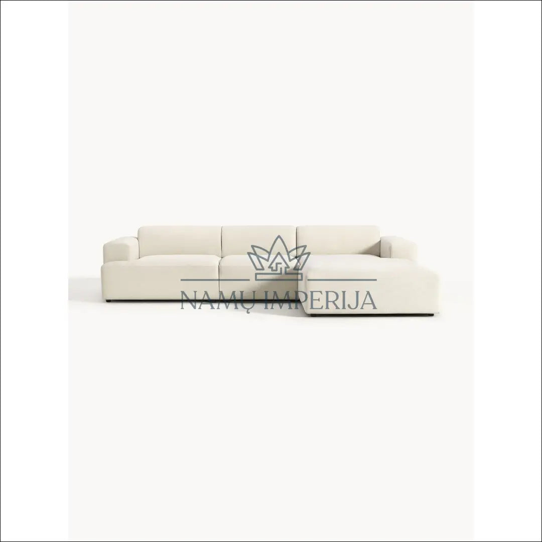 Kampinė sofa MI762 - €1,300 Save 50% __label:Pristatymas 1-2 d.d., color-kremas, kampai, material-gobelenas, minksti