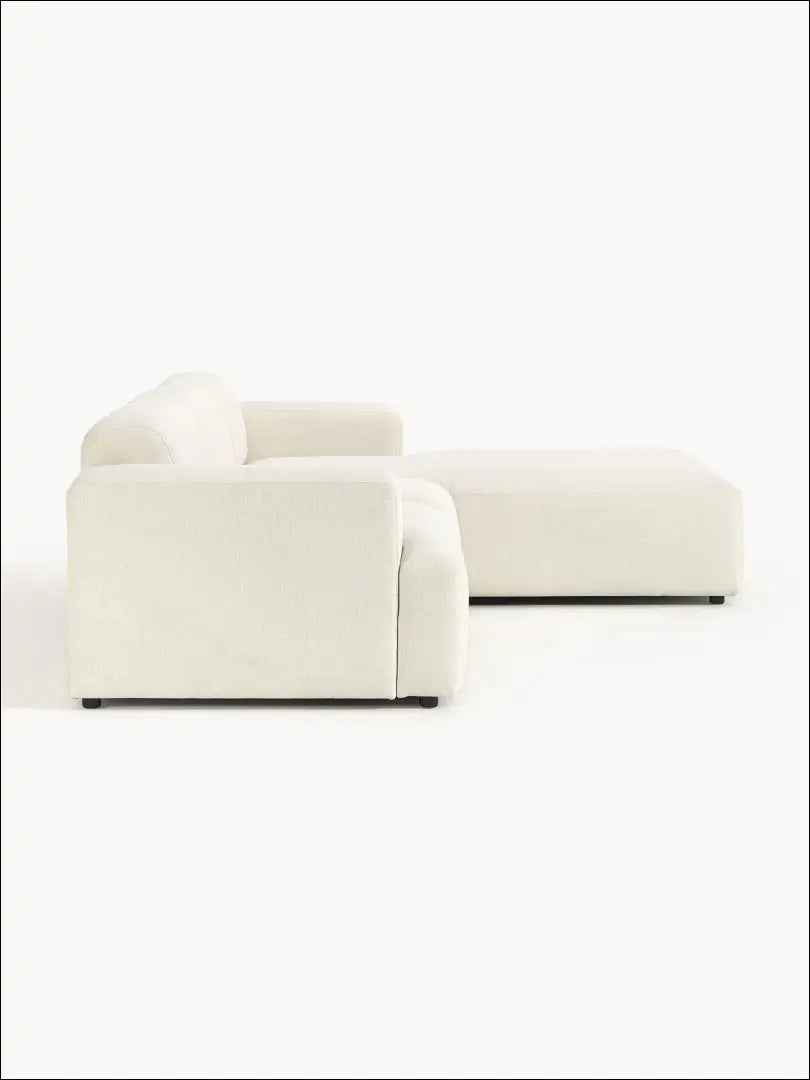 Kampinė sofa MI762 - €1,300 Save 50% __label:Pristatymas 1-2 d.d., color-kremas, kampai, material-gobelenas, minksti