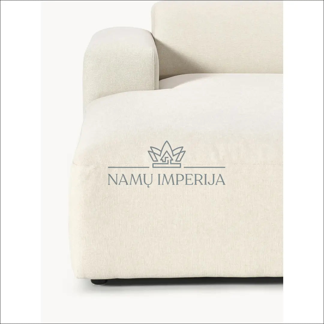 Kampinė sofa MI765 - €1,300 Save 50% __label:Pristatymas 1-2 d.d., color-kremas, kampai, material-gobelenas, minksti