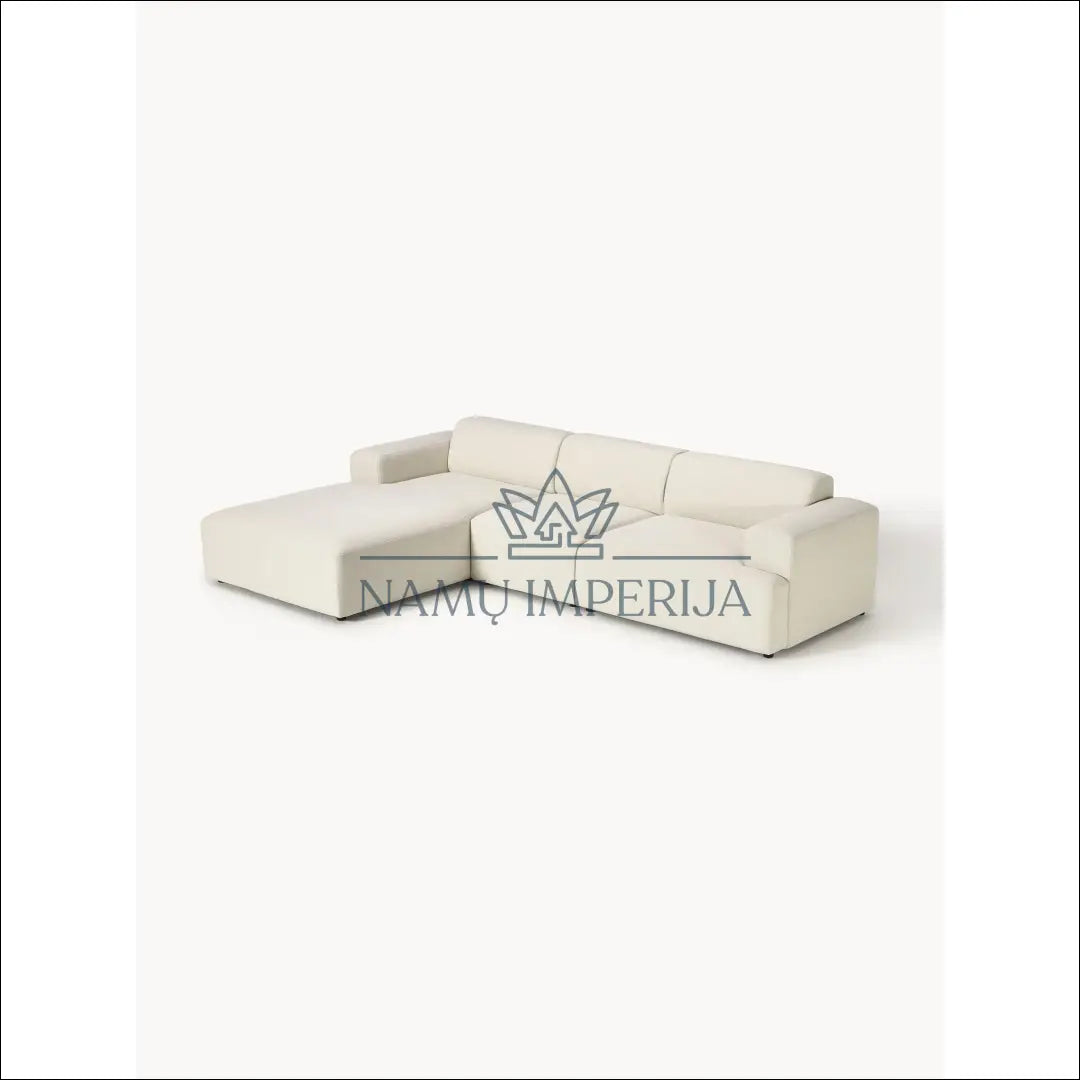 Kampinė sofa MI765 - €1,300 Save 50% __label:Pristatymas 1-2 d.d., color-kremas, kampai, material-gobelenas, minksti