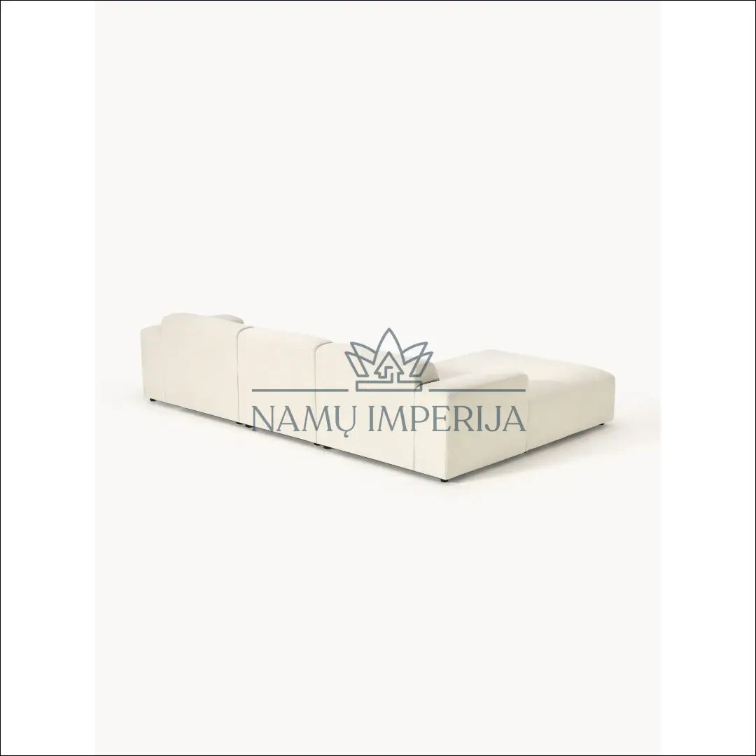 Kampinė sofa MI765 - €1,300 Save 50% __label:Pristatymas 1-2 d.d., color-kremas, kampai, material-gobelenas, minksti