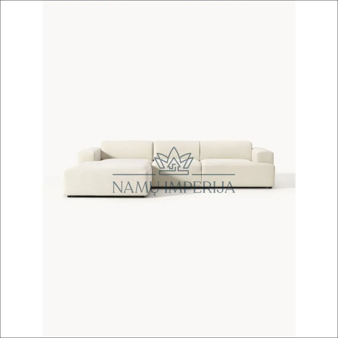 Kampinė sofa MI765 - €1,300 Save 50% __label:Pristatymas 1-2 d.d., color-kremas, kampai, material-gobelenas, minksti